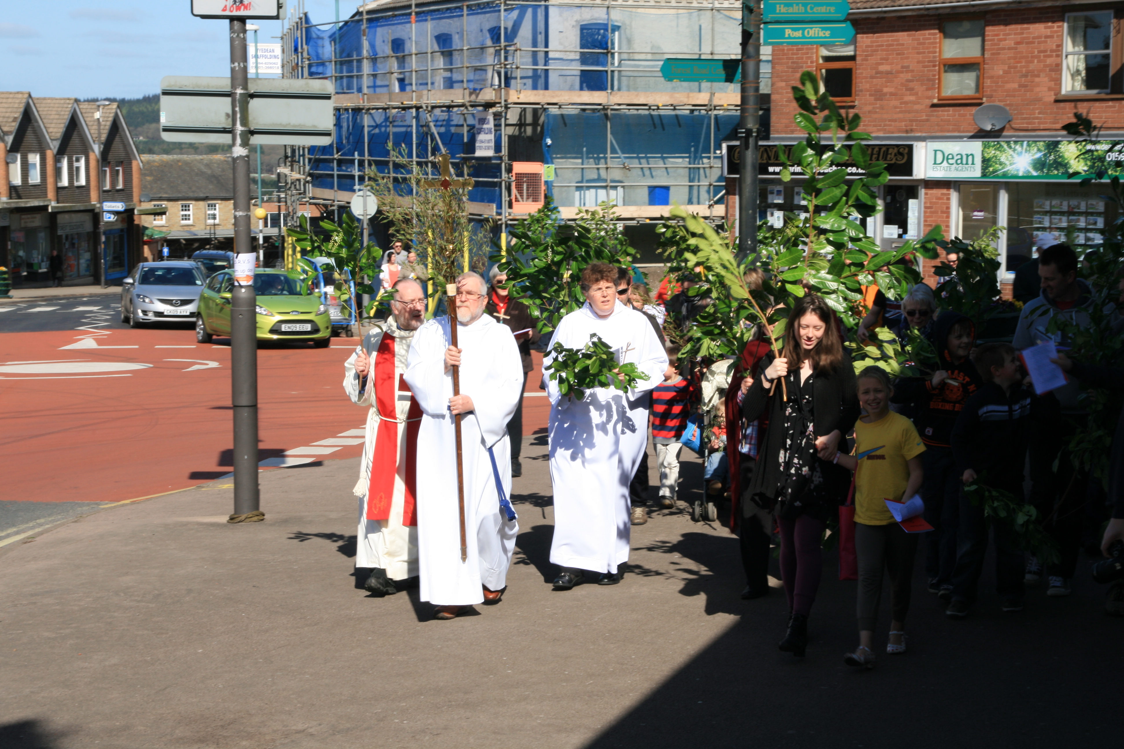 Palm Sunday procession