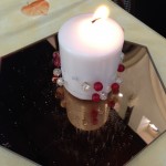 Decorated candle