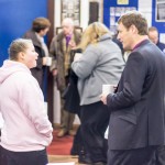 Bishop Martyn meeting the youth group