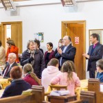 Confirmation service with Bishop Martyn